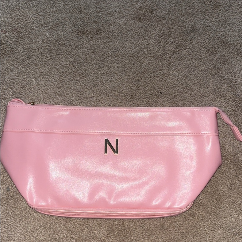 Monogram Pink Cosmetic Pouch